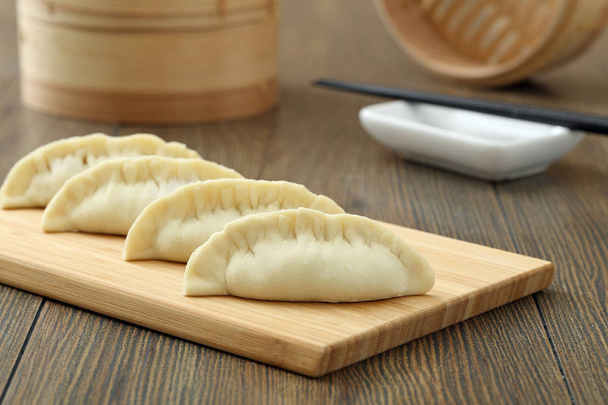 stuffed homemade dumplings - Фото, зображення