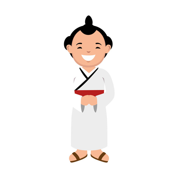 karakter sumo güreşçisi Japonca - Vektör, Görsel