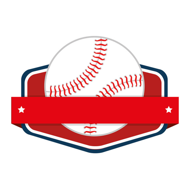 Иконка бейсбола
 - Вектор,изображение