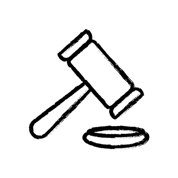 Gavel droit de la justice
 - Vecteur, image