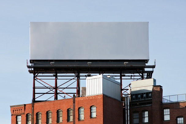 Üres városi Billboard - Fotó, kép
