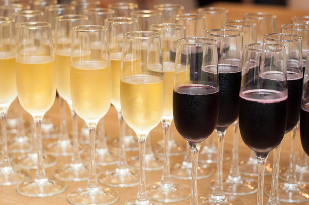 Glasses of sparkling wine - Photo, Image