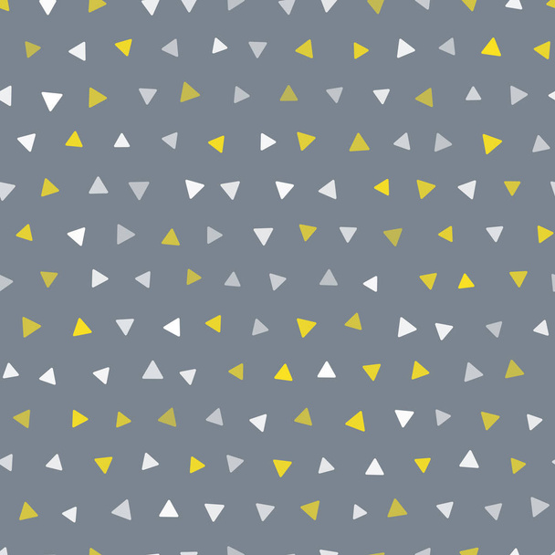 Vector seamless trendy triangle geometric pattern. - Vector, Image
