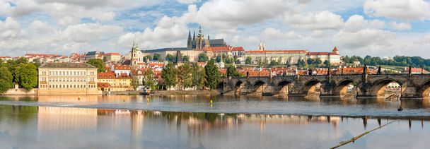 Blick auf die Prager Burg - Foto, Bild