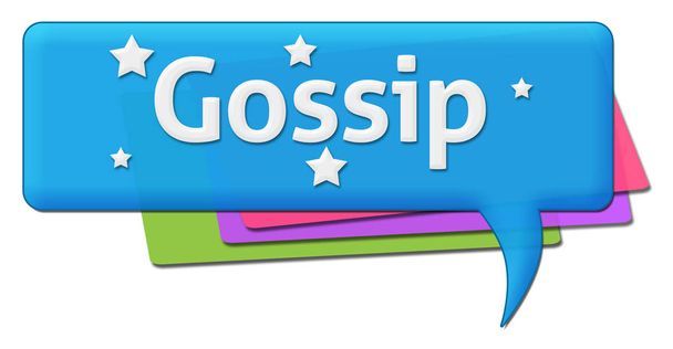 Gossip Colorato Commento Simbolo
  - Foto, immagini
