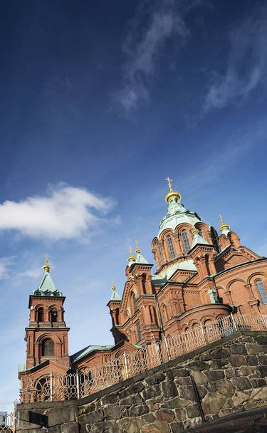 Успенського Православної Церкви собору визначною в Гельсінкі c - Фото, зображення