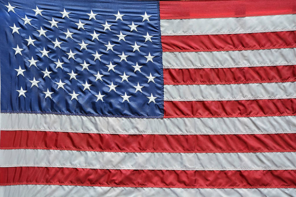 Bandera americana como fondo
 - Foto, Imagen