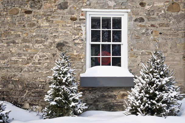 Talvi-ikkuna - Valokuva, kuva