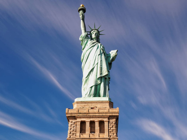 Socha svobody New York za slunečného dne - Fotografie, Obrázek