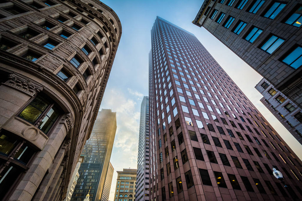 Skyscrapers in Boston, Massachusetts. - Fotó, kép