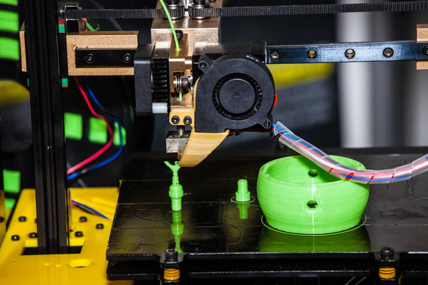 Impressão de impressora 3D
 - Foto, Imagem