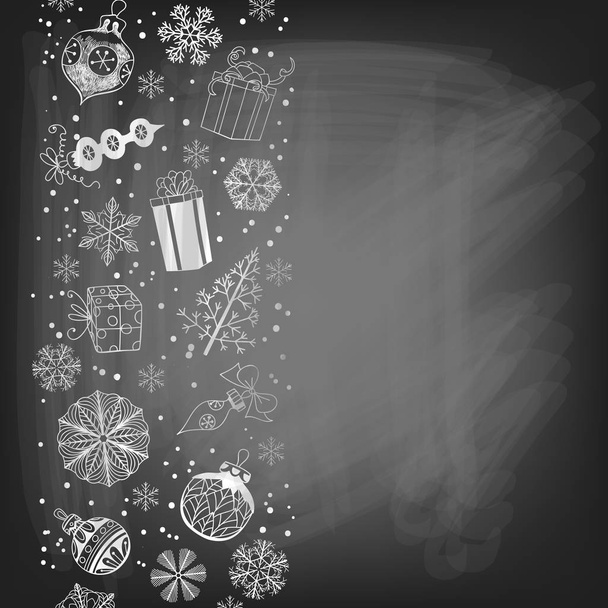 Christmas holiday background - Vector, afbeelding