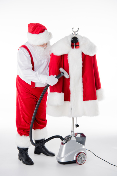 Santa Claus cleaning coat - Foto, Imagem
