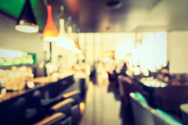Abstract blur restaurant interior - Fotó, kép
