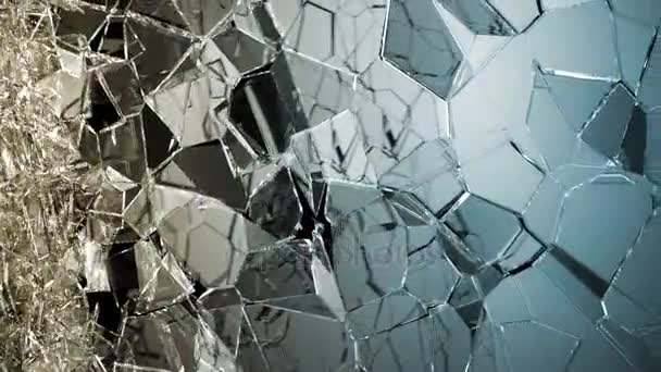 Glass shatter and breaking - Footage, Video