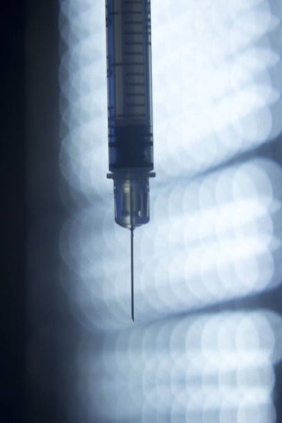Medische injectie syring naald - Foto, afbeelding