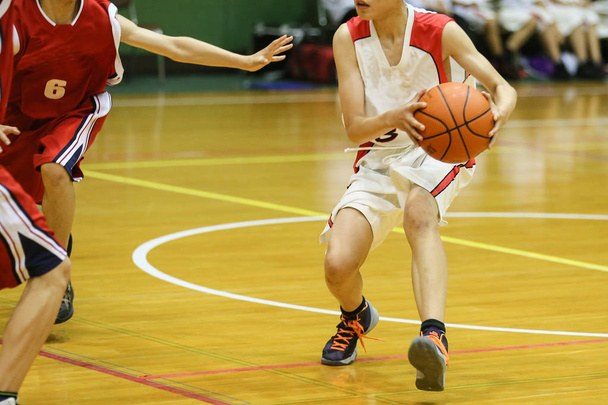 gra w koszykówkę w Japonii - Zdjęcie, obraz