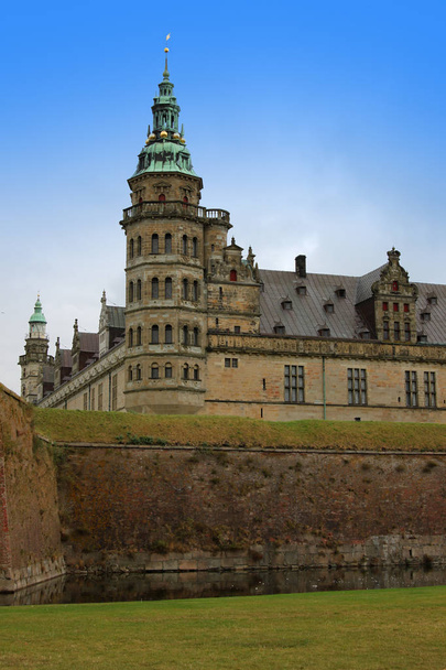 Kronborg vagy az Elsinore castle, Koppenhága, Dánia - Fotó, kép