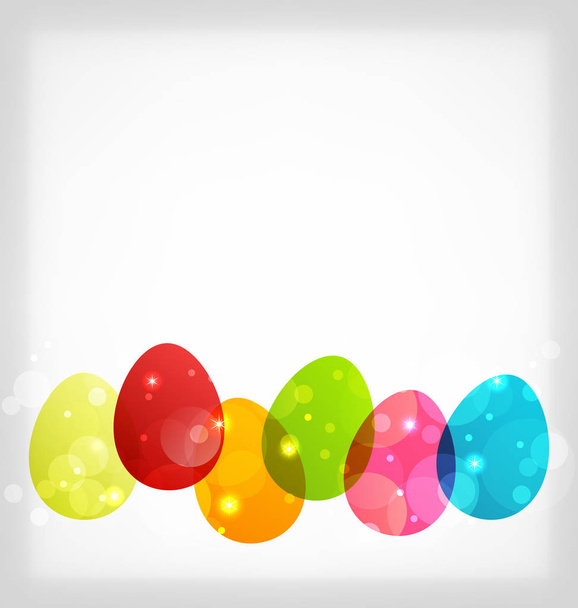 Easter colorful eggs with space for your text - Foto, immagini