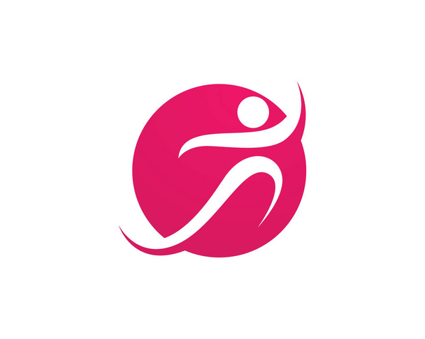 Health Logo Template - Vector, Image