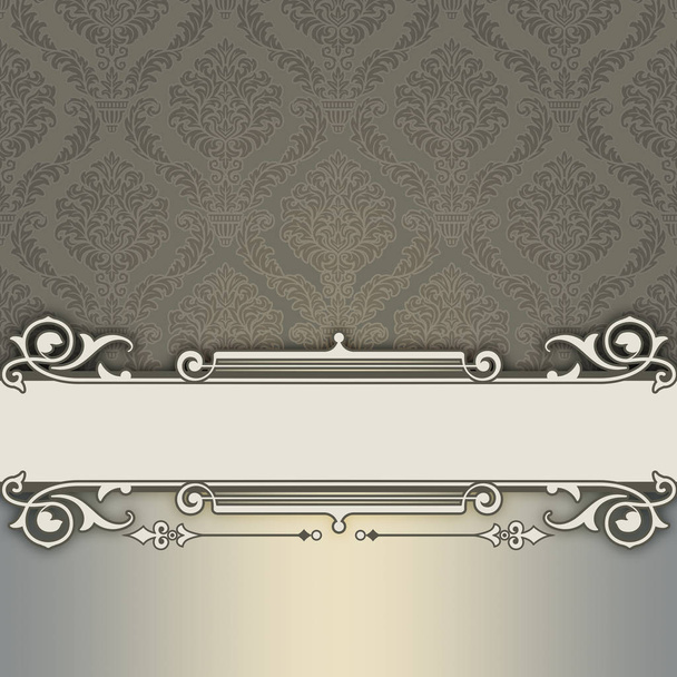 Vintage background with decorative patterns. - Foto, immagini