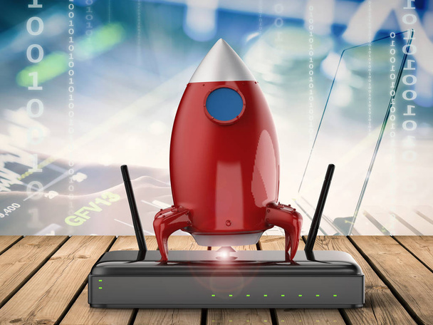 router ad alta velocità
 - Foto, immagini