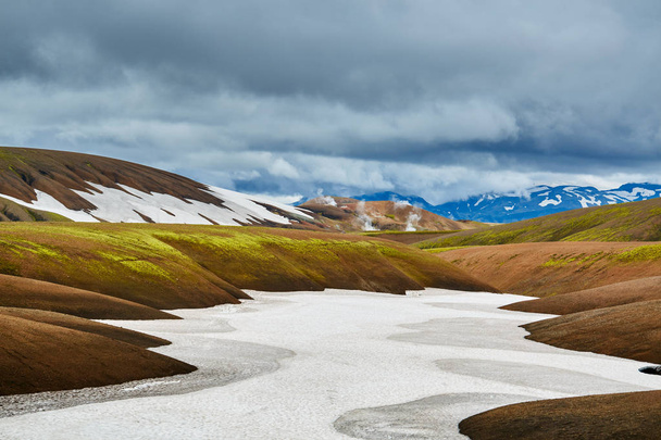 Valley National Park Landmannalaugar, Iceland - Foto, Bild