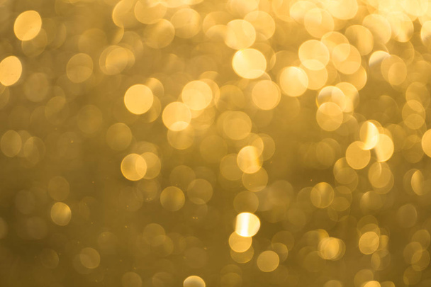 golden sun bokeh blur - Foto, Imagem