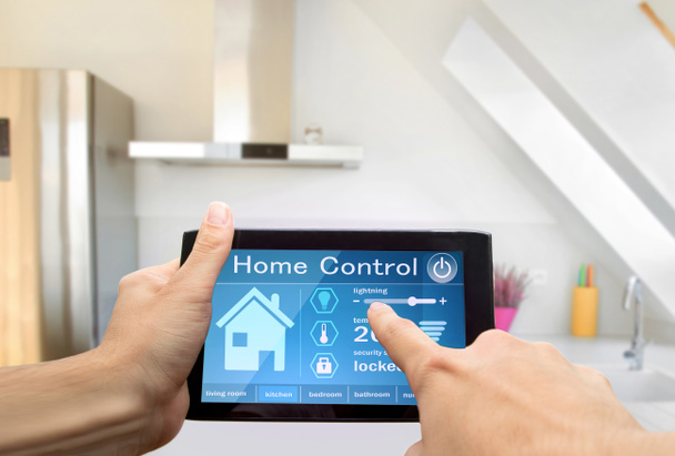 tablet dispositivo di controllo domestico
 - Foto, immagini