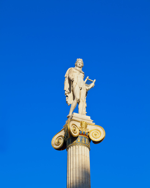 Estatua de Apolo en la academia de athens
 - Foto, Imagen