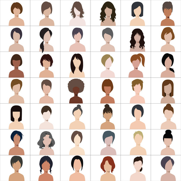 Άνθρωποι avatar εικονογράφηση διάνυσμα  - Διάνυσμα, εικόνα