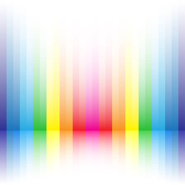 rainbow stripe background - Vektor, kép
