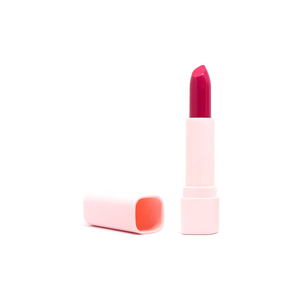 Lipsticks isolated on white background. - Photo, Image