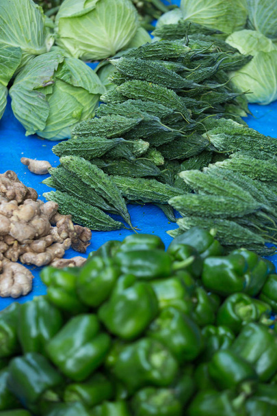 fresh vegetables selling - Photo, image