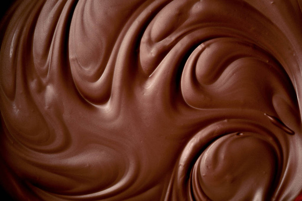 Fond tourbillon chocolat fondu
 - Photo, image