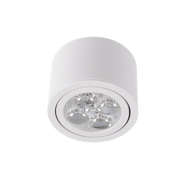 LED-Lampe (Scheinwerfer) isoliert auf weißem Hintergrund - Foto, Bild
