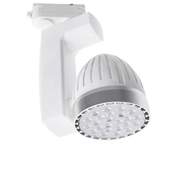 LED lamp (spotlight) isolated on white background - 写真・画像