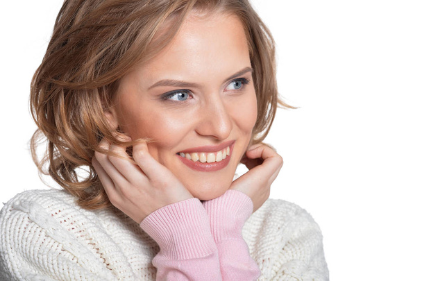 Smiling young woman - Foto, afbeelding