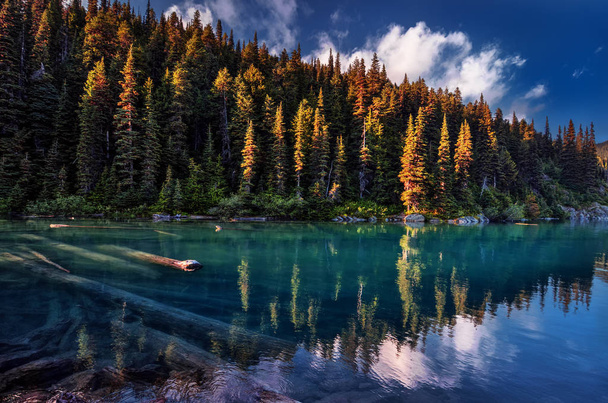 Lindo lago de montanha - Foto, Imagem