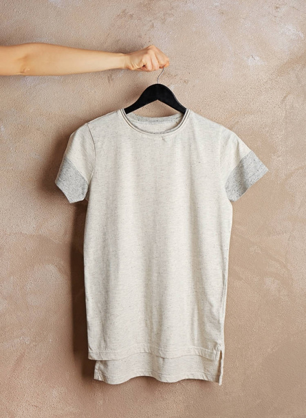 Blank color t-shirt  - Foto, imagen