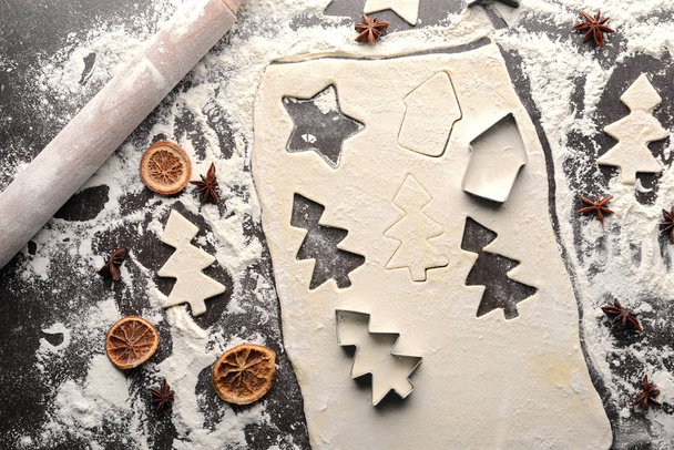 Making cookies for Christmas - Фото, изображение