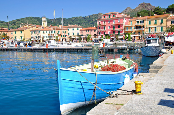 Порто-Аццурро острова Ельба, Тоскана, Італія - Фото, зображення