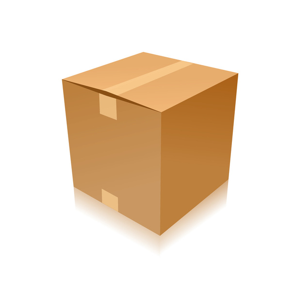 Spedizione pacchi scatola di trasporto consegna pacchi logistica di tracciamento spedizione pacchi
 - Vettoriali, immagini