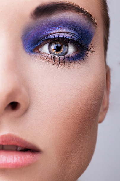 Woman eye with beautiful makeup - Valokuva, kuva