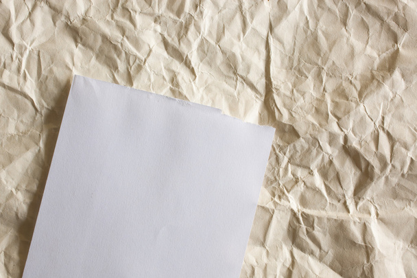 παλιά τσαλακωμένο χαρτί - Φωτογραφία, εικόνα