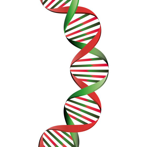 Estructura molecular del ADN
 - Vector, imagen