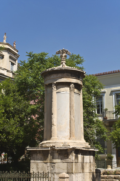 Lysikrates monument at plaka, Athene, Griekenland - Foto, afbeelding
