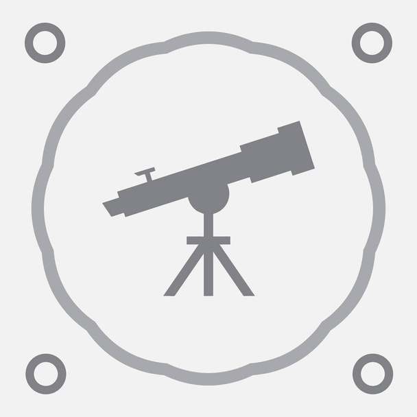 Telescope web vector icon - Vector, Image