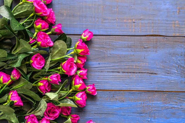 Красиві троянди, День Святого Валентина, квіткова вітальна листівка
 - Фото, зображення