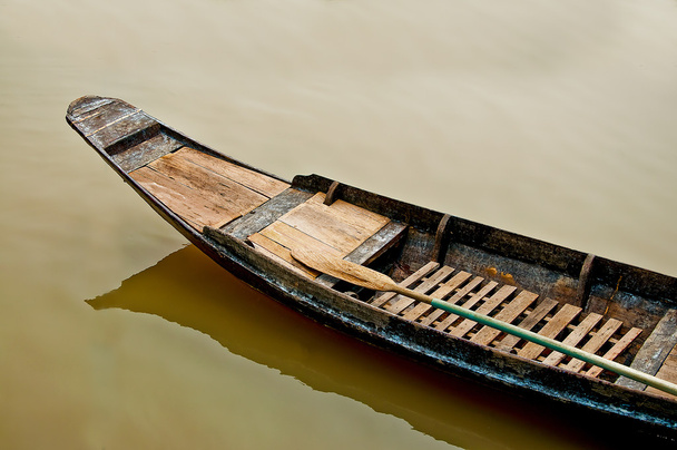 タイの古いボート - 写真・画像
